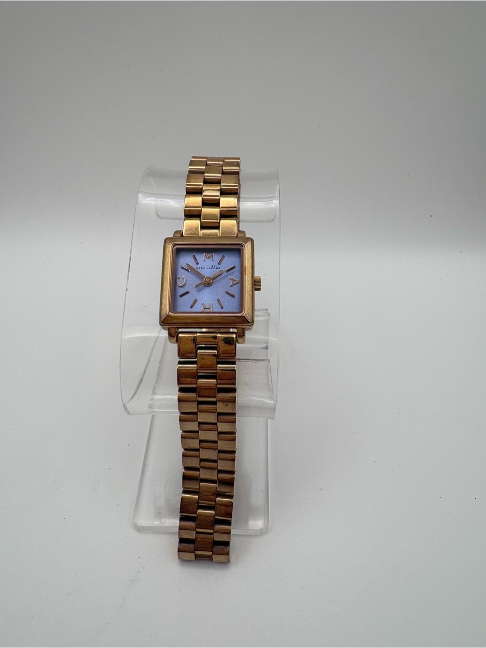 Marc by Marc Jacobs Katherine Rose Gold-Tone Watch MBM3290 Purple Lavender Dial